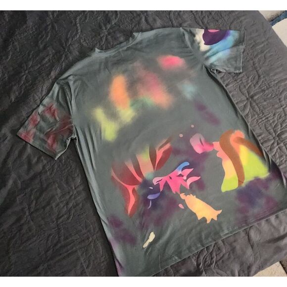 "Mama" Graphic Tee | Airbrush-Style Floral Print | Size XL - Picture 4 of 6